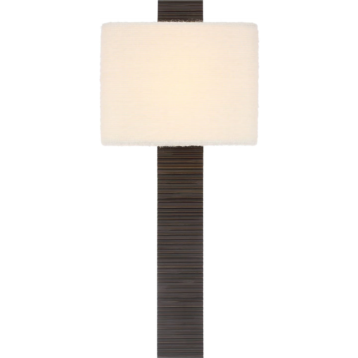 Visual Comfort Signature - AMB 2075RDC-B - LED Wall Sconce - Fumar - Ridged Carbon