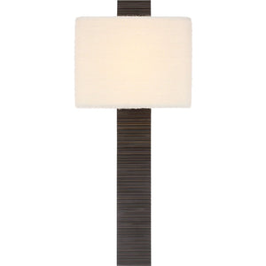 Visual Comfort Signature - AMB 2075RDC-B - LED Wall Sconce - Fumar - Ridged Carbon