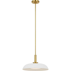Visual Comfort Signature - AL 5038BZ/WHT-WG - LED Pendant - Cyrus - Bronze and Matte White