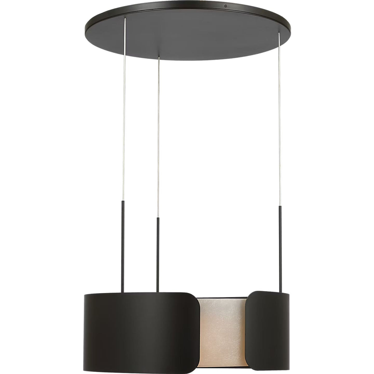 Visual Comfort Signature - AMB 5004MTC-NF - LED Chandelier - Armise - Matte Carbon