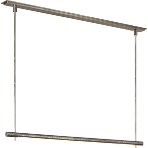 Visual Comfort Signature - AMB 5035MBR-NF - LED Chandelier - Stahl - Museum Brass