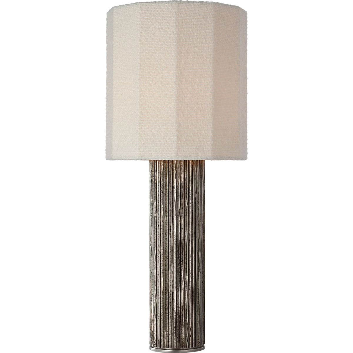 Visual Comfort Signature - AMB 3070RDC-B - LED Table Lamp - Fumar - Ridged Carbon