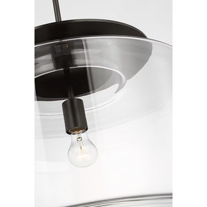 Visual Comfort Signature - RB 5084AB-CG - LED Pendant - Elias - Antique-Burnished Brass