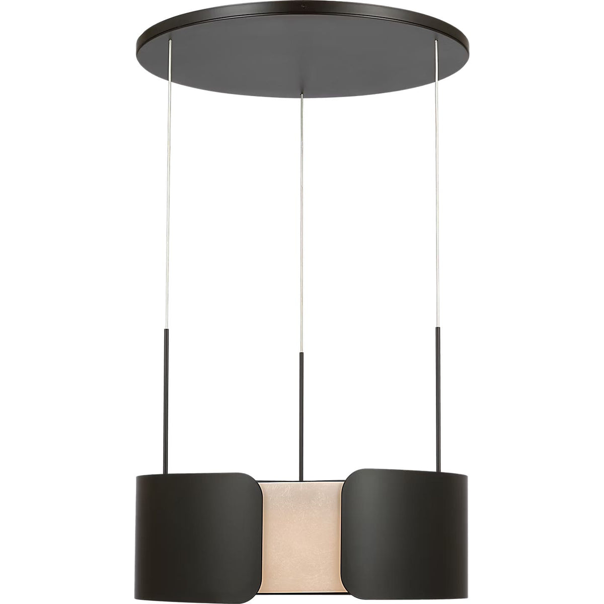 Visual Comfort Signature - AMB 5004MTC-NF - LED Chandelier - Armise - Matte Carbon