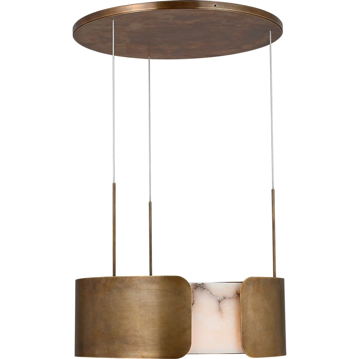 Visual Comfort Signature - AMB 5004MTC-NF - LED Chandelier - Armise - Matte Carbon