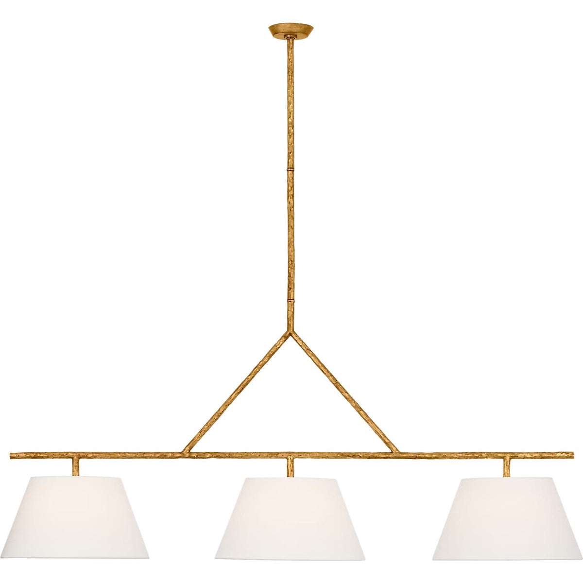 Visual Comfort Signature - SK 5705AI-L - LED Chandelier - Collette - Aged Iron