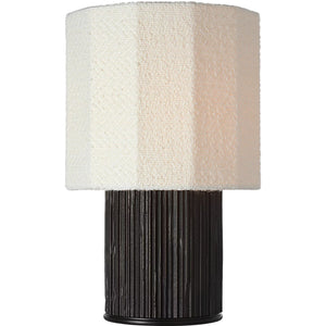 Visual Comfort Signature - AMB 3070RDC-B - LED Table Lamp - Fumar - Ridged Carbon