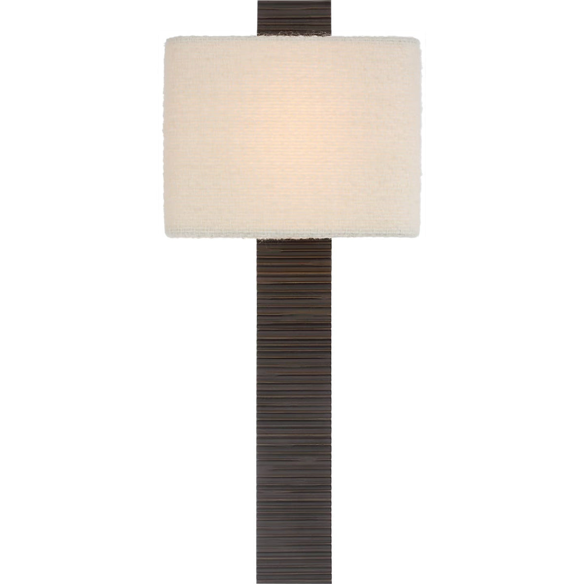 Visual Comfort Signature - AMB 2075RDC-B - LED Wall Sconce - Fumar - Ridged Carbon