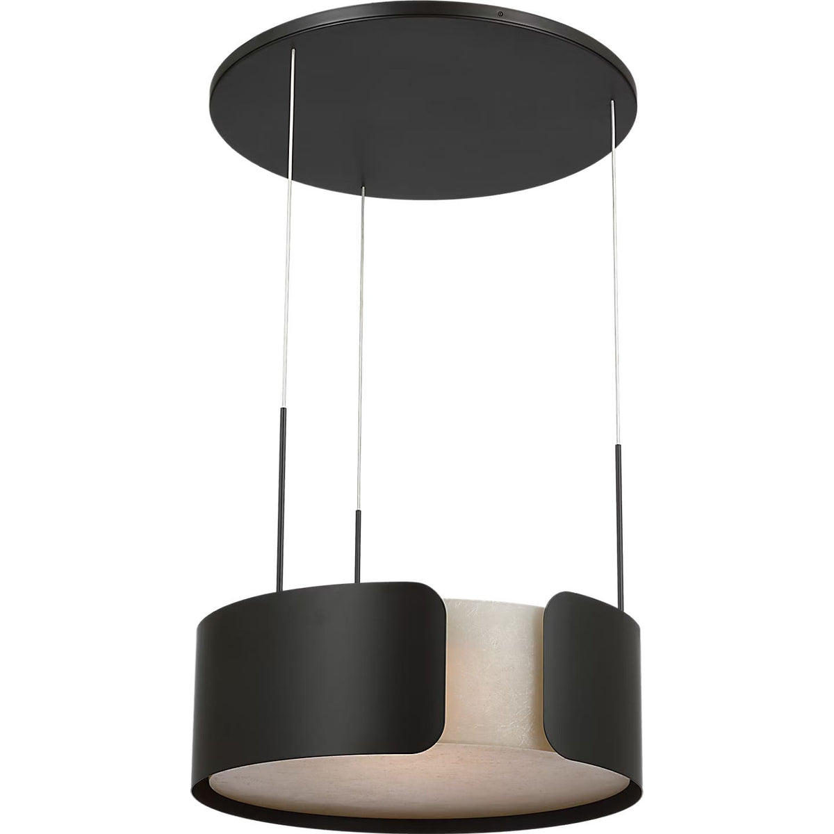 Visual Comfort Signature - AMB 5004MTC-NF - LED Chandelier - Armise - Matte Carbon