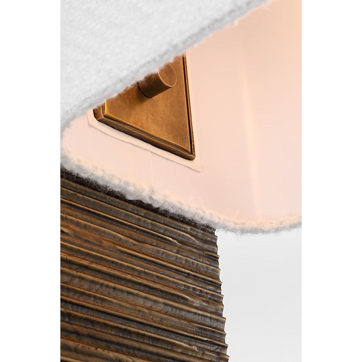 Visual Comfort Signature - AMB 1075RDC-B - LED Floor Lamp - Fumar - Ridged Carbon