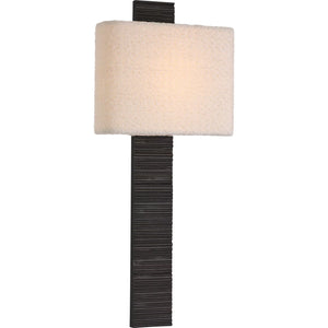 Visual Comfort Signature - AMB 2075RDC-B - LED Wall Sconce - Fumar - Ridged Carbon