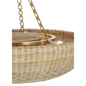 Visual Comfort Signature - ARN 5055HAB-BDW - LED Chandelier - Devon - Hand-Rubbed Antique Brass