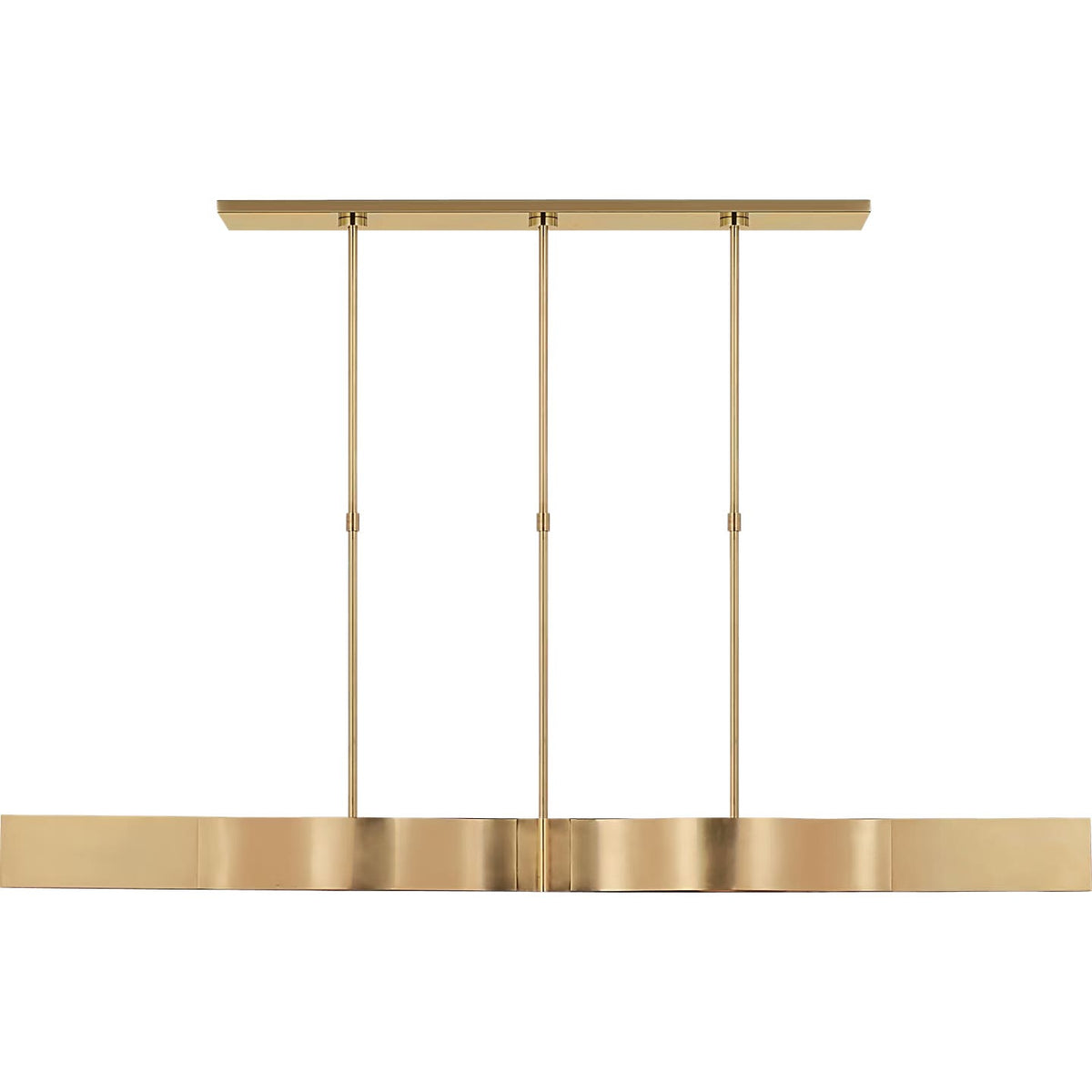 Visual Comfort Signature - KW 5524AB-FG - LED Pendant - Avant - Antique-Burnished Brass