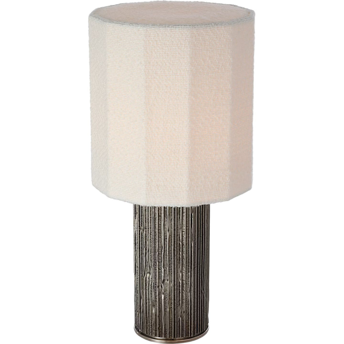 Visual Comfort Signature - AMB 3070RDC-B - LED Table Lamp - Fumar - Ridged Carbon