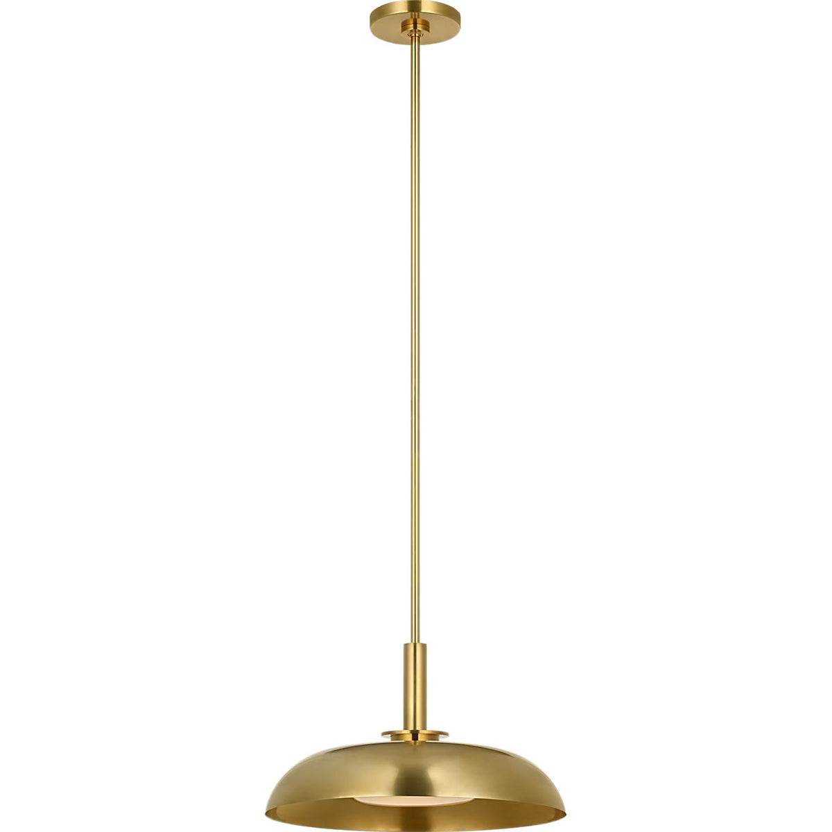 Visual Comfort Signature - AL 5038BZ/WHT-WG - LED Pendant - Cyrus - Bronze and Matte White