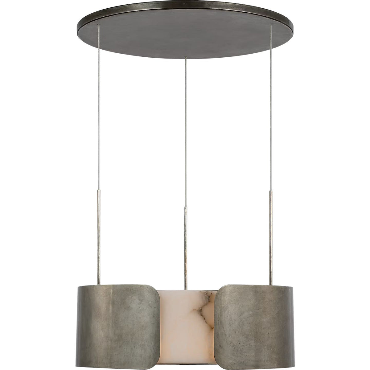 Visual Comfort Signature - AMB 5004MTC-NF - LED Chandelier - Armise - Matte Carbon