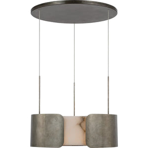 Visual Comfort Signature - AMB 5004MTC-NF - LED Chandelier - Armise - Matte Carbon