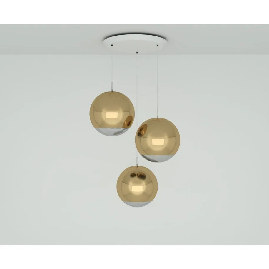 Mirror Ball LED 40cm Pendant Light System - Round