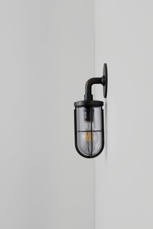 Original BTC - Weatherproof Ship's Well Glass Wall Light 7207