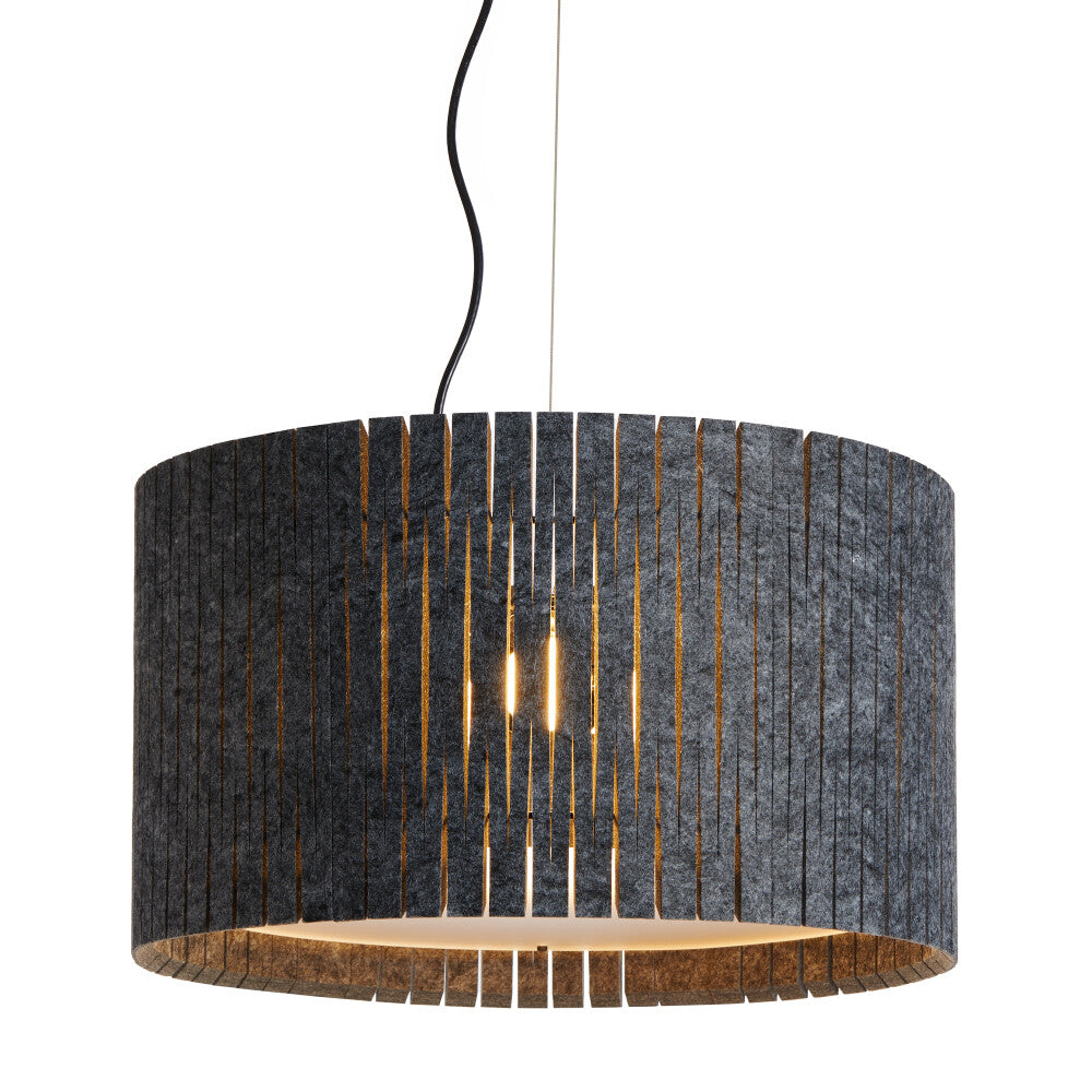 Kerflights Felt Drum Pendant Light