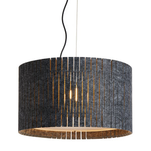 Kerflights Felt Drum Pendant Light