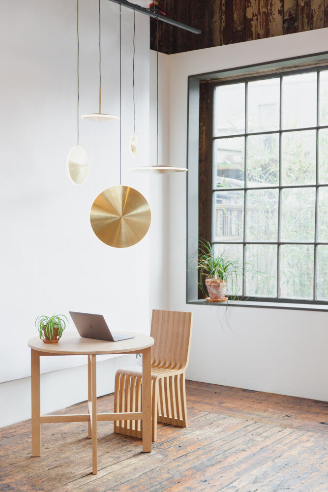 Chrona Dish Horizontal Pendant Light