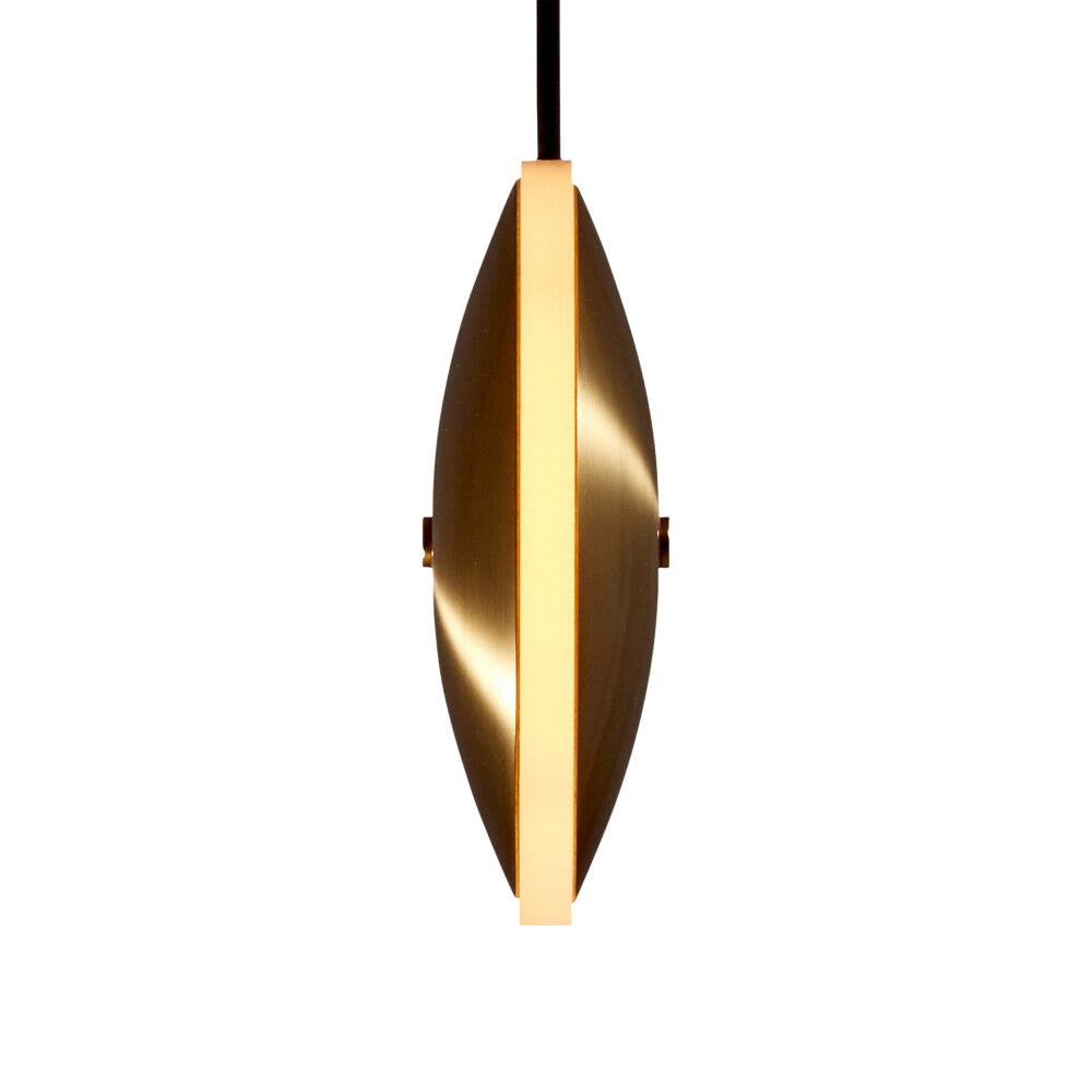 Chrona Dish Vertical Pendant Light