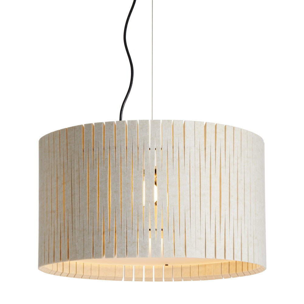 Kerflights Felt Drum Pendant Light