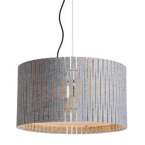 Kerflights Felt Drum Pendant Light