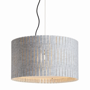 Kerflights Felt Drum Pendant Light