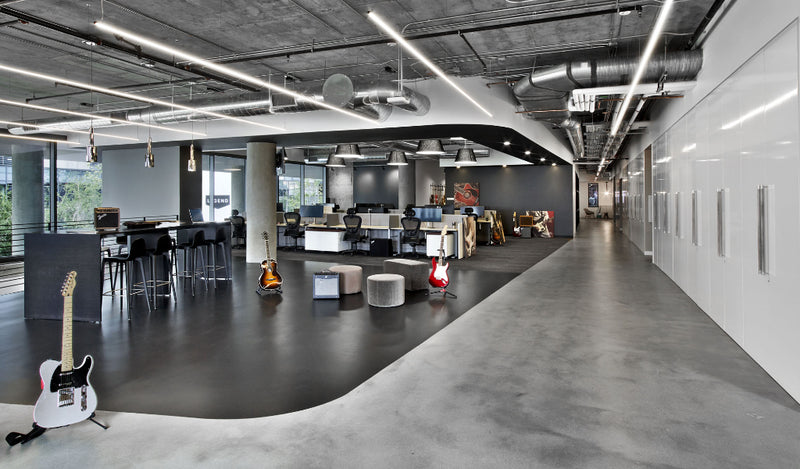 Suspended Linear Lighting
