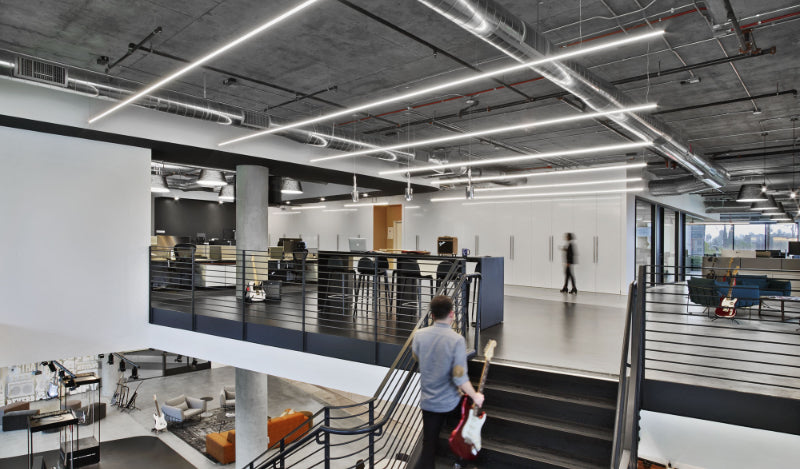 Suspended Linear Lighting