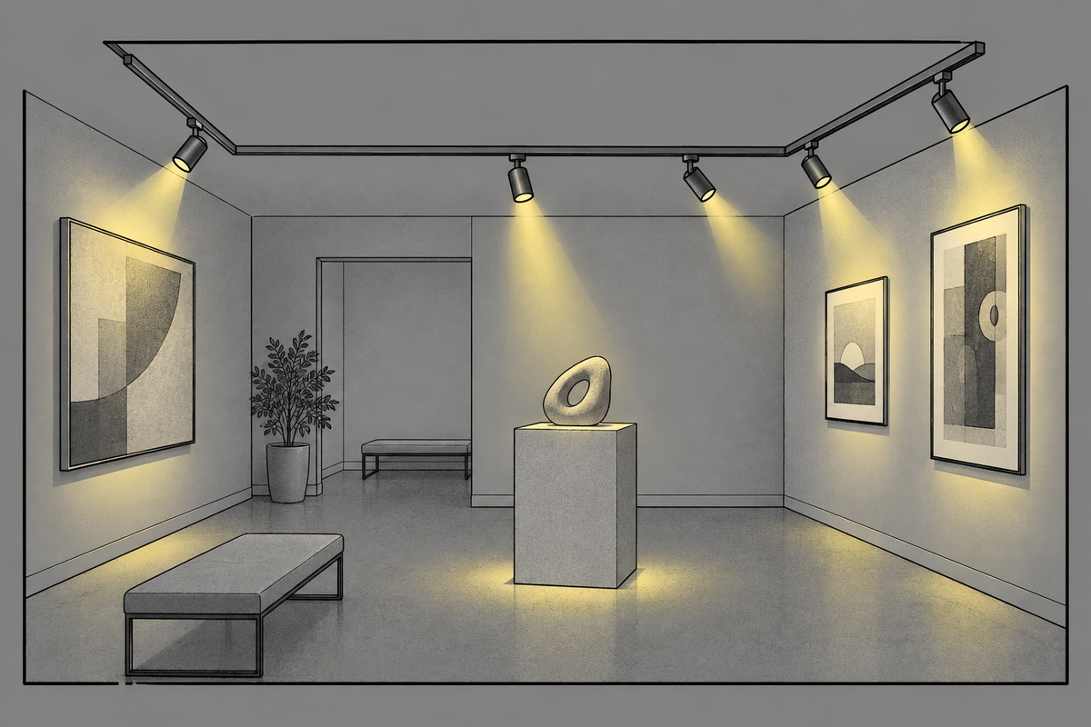 Track Lighting Systems illustration